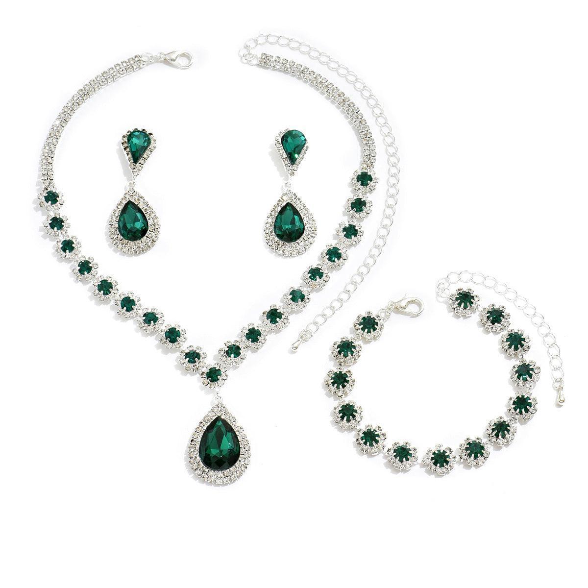 Fashion Bridal Jewelry 3-piece Set - HEPSIBAH SHOP