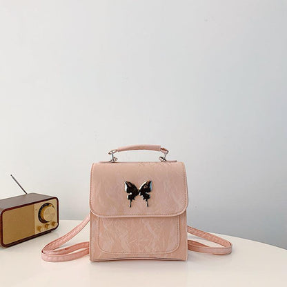 Butterfly Casual Small Square Bag - HEPSIBAH SHOP