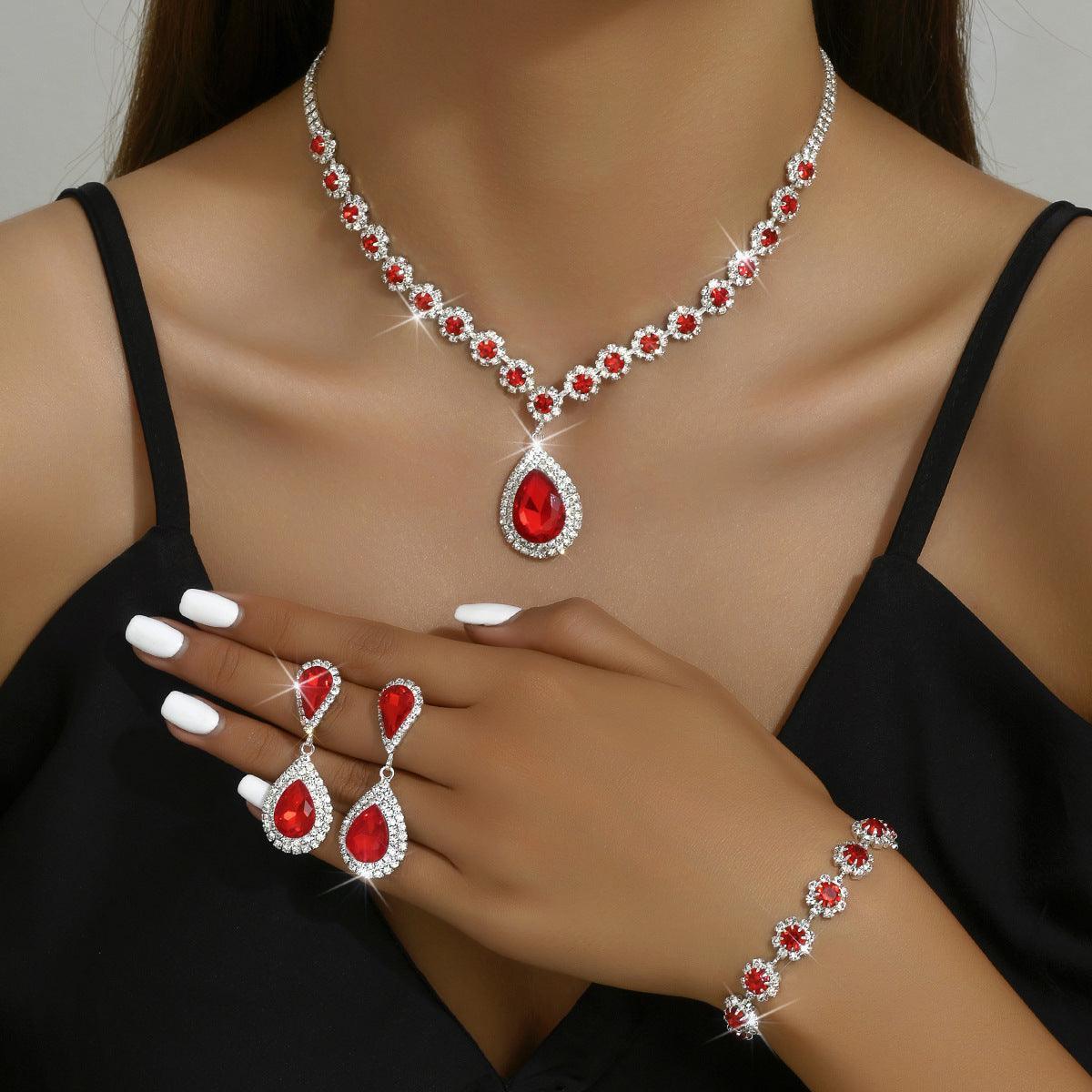 Fashion Bridal Jewelry 3-piece Set - HEPSIBAH SHOP