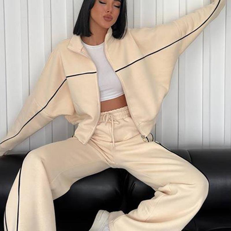 Women's Suit Long Sleeve & Cardigan Trousers - HEPSIBAH SHOP