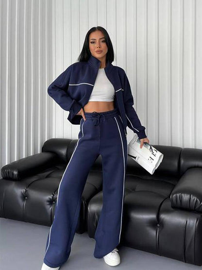 Women's Suit Long Sleeve & Cardigan Trousers - HEPSIBAH SHOP