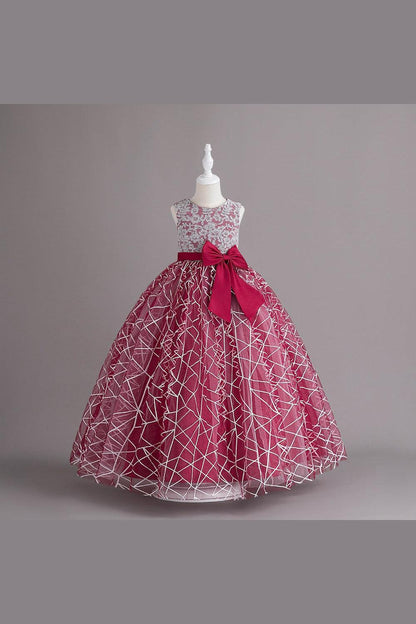 Girls Birthday Princess Dress Gauzy Gown - HEPSIBAH SHOP