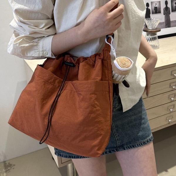 Shoulder Nylon Cloth Tote Bag - HEPSIBAH SHOP