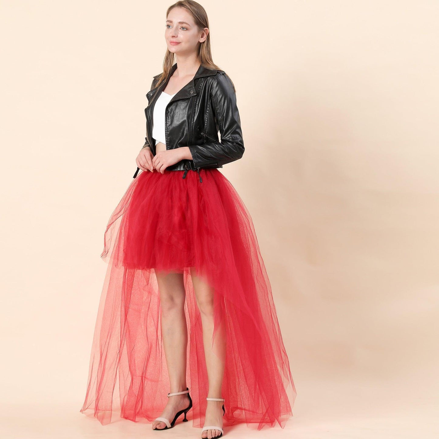 Women's Fashion Dovetail Tulle Skirt - HEPSIBAH SHOP