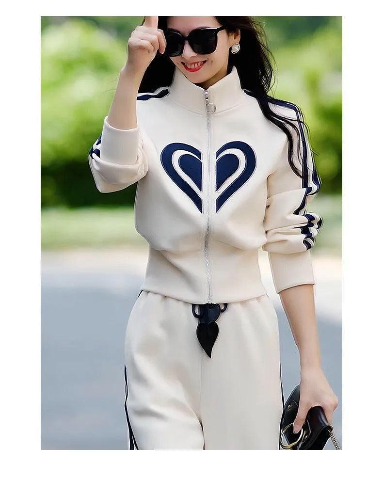 Women's Versatile Casual Printed Sports Suit - HEPSIBAH SHOP