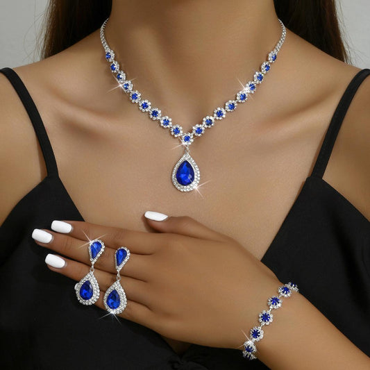 Fashion Bridal Jewelry 3-piece Set - HEPSIBAH SHOP