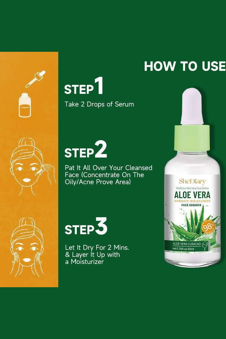 Moisturizing Facial Aloe Care Solution - HEPSIBAH SHOP