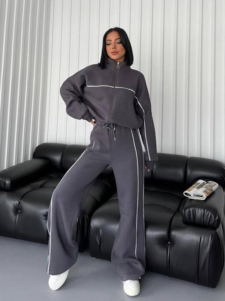 Women's Suit Long Sleeve & Cardigan Trousers - HEPSIBAH SHOP