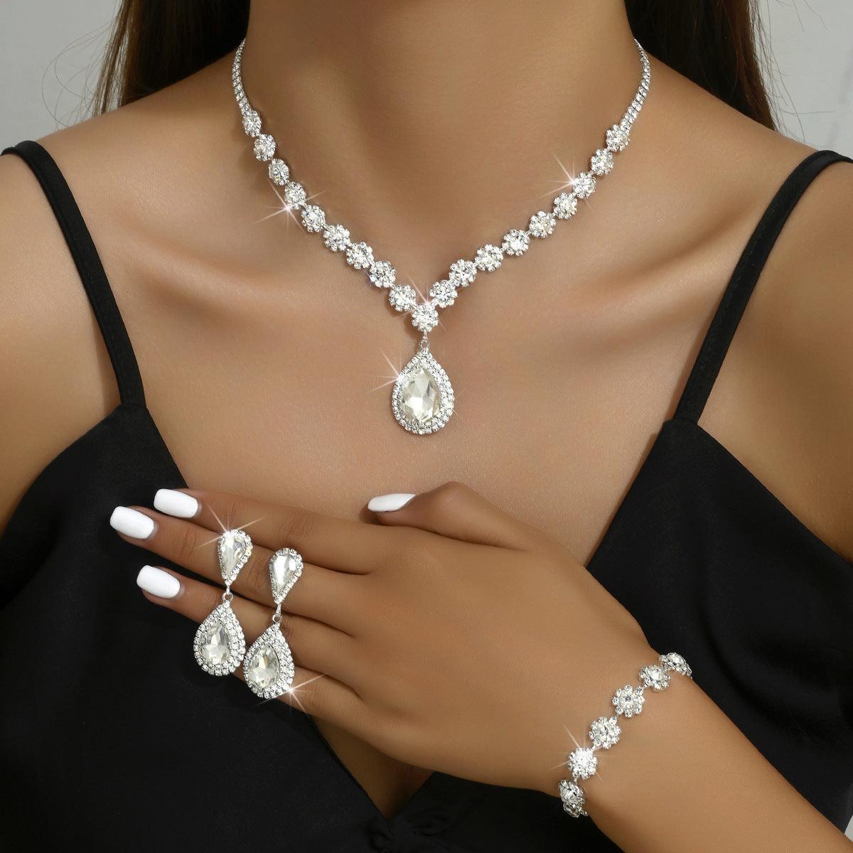 Fashion Bridal Jewelry 3-piece Set - HEPSIBAH SHOP