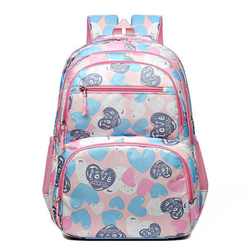 Student Schoolbag Children's Portable Burden Alleviation Large Capacity Backpack - HEPSIBAH SHOP