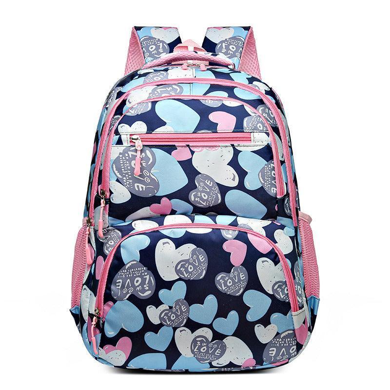 Student Schoolbag Children's Portable Burden Alleviation Large Capacity Backpack - HEPSIBAH SHOP