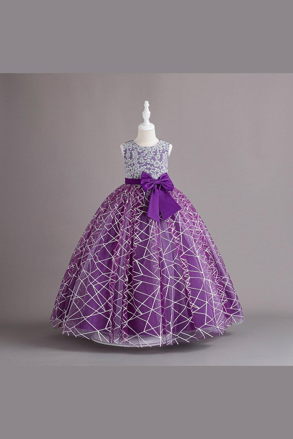 Girls Birthday Princess Dress Gauzy Gown - HEPSIBAH SHOP