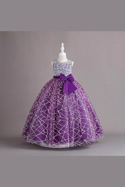 Girls Birthday Princess Dress Gauzy Gown - HEPSIBAH SHOP