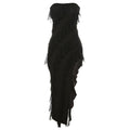 Women's Fashion Tube Top Tassel Dress - HEPSIBAH SHOP