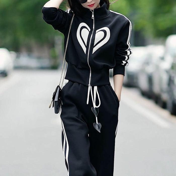 Women's Versatile Casual Printed Sports Suit - HEPSIBAH SHOP