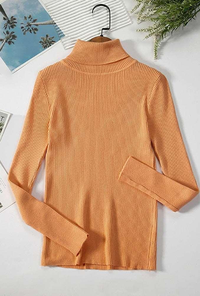 ABRINI Women Turtleneck Sweaters - HEPSIBAH SHOP