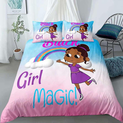 Duvet Cover Girls Cute Ballet Princess - HEPSIBAH SHOP