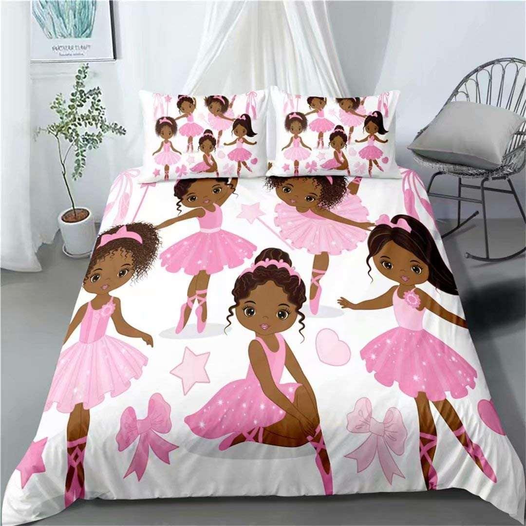 Duvet Cover Girls Cute Ballet Princess - HEPSIBAH SHOP