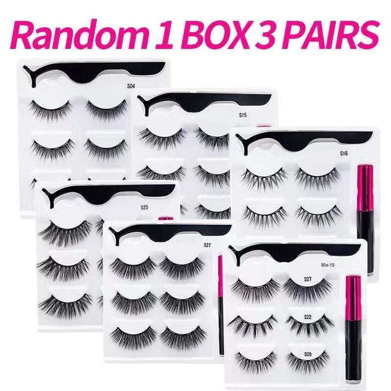 3Pairs Magnetic Eyelashes - HEPSIBAH SHOP