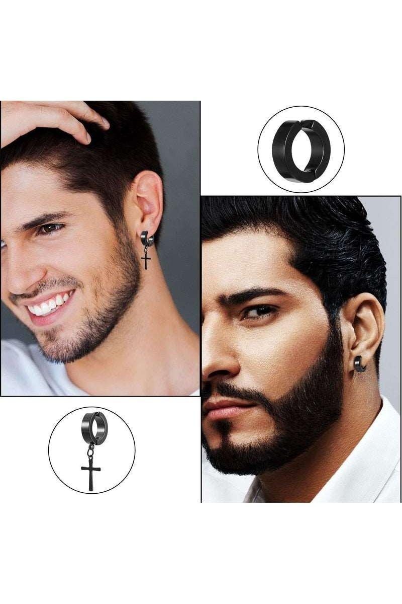 6 Pairs Black Earrings Set - HEPSIBAH SHOP