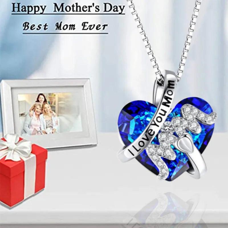 Luxury Fashion "Mom" Pendant Necklace - HEPSIBAH SHOP