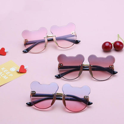 Cat Ear Kids Sunglasses Frameless Shape - HEPSIBAH SHOP