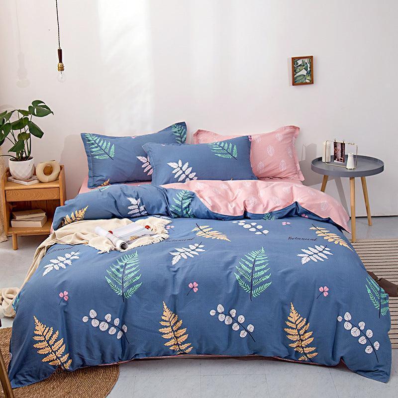 Twill Cotton Four-piece Set Quilt Cover - HEPSIBAH SHOP