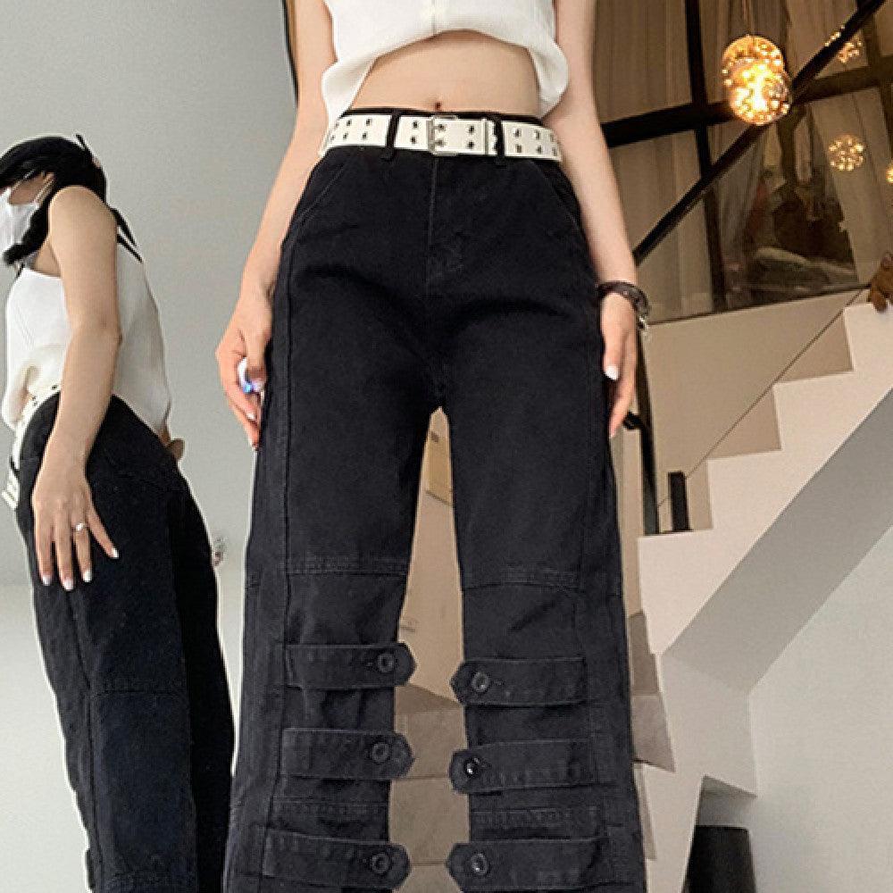 Women's Casual Fashion Straight Jeans - HEPSIBAH SHOP