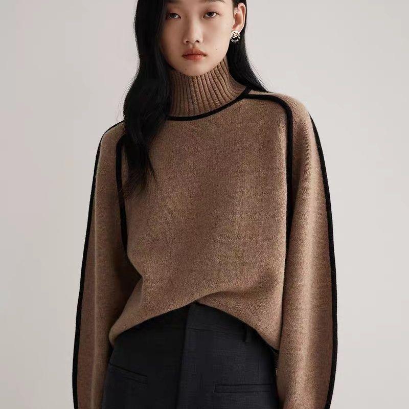 Autumn & Winter Half Turtleneck Sweater - HEPSIBAH SHOP