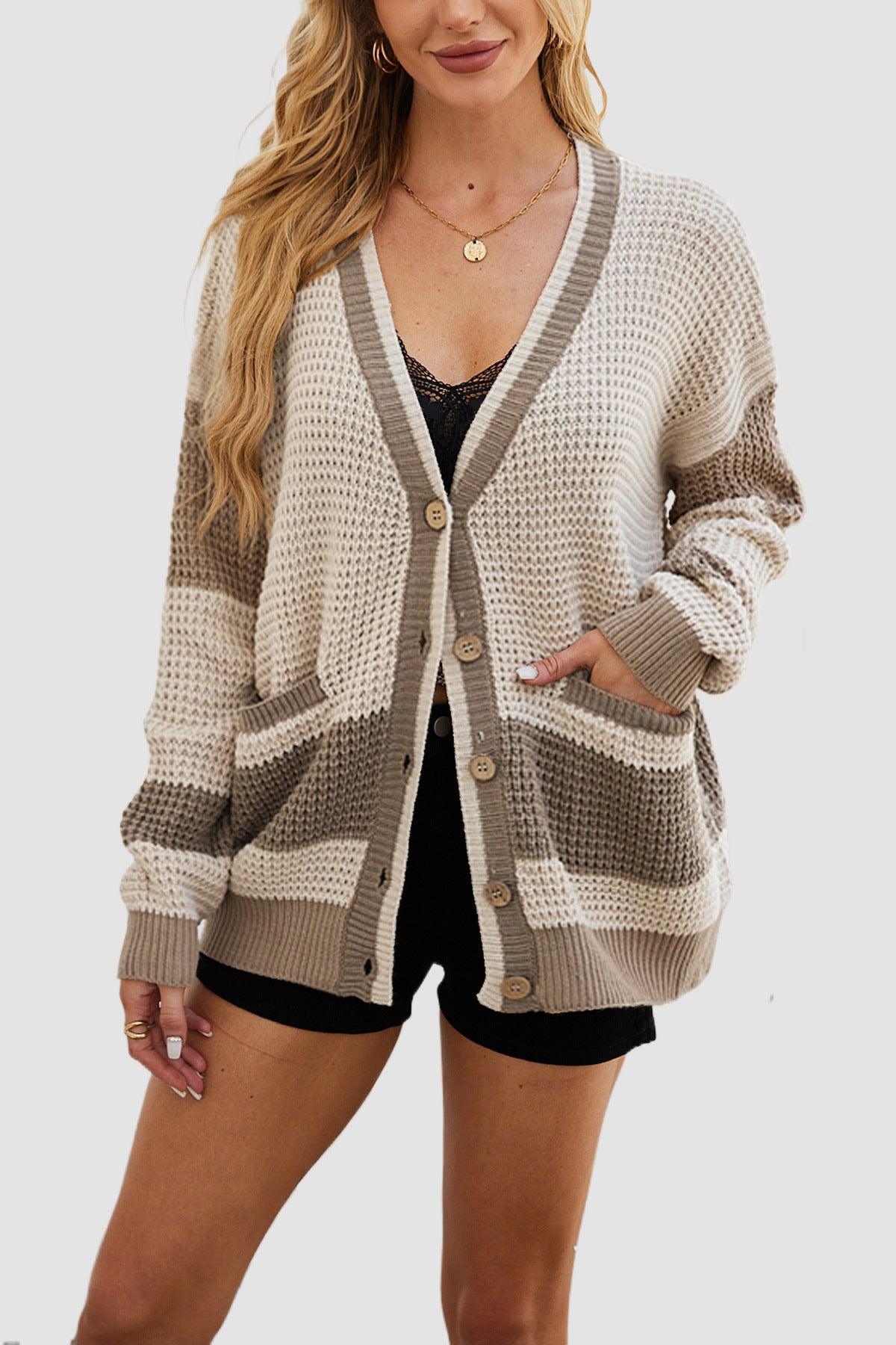 Knitted Coat Plus Size Cardigan Sweater - HEPSIBAH SHOP