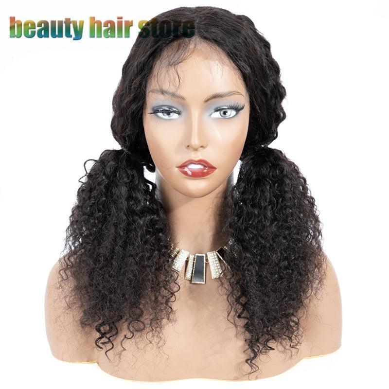 Brazilian Kinky Curly Lace Front Human Hair Wigs - HEPSIBAH SHOP