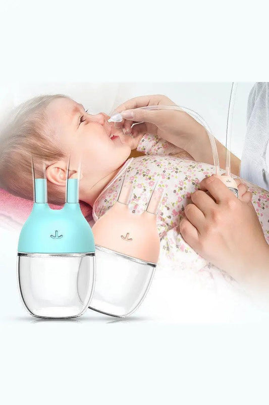 Convenient Baby Safe Nose Cleaner Vacuum Suction Nasal Mucus Runny Aspirator Inhale Baby Kids Healthy Care Stuff - HEPSIBAH SHOP