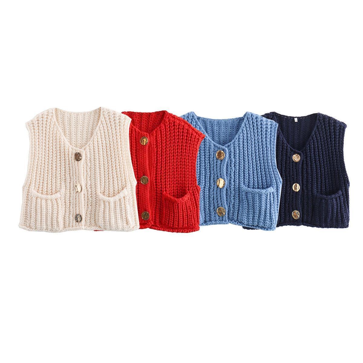 Loose Casual Thick Knitted Cardigan - HEPSIBAH SHOP