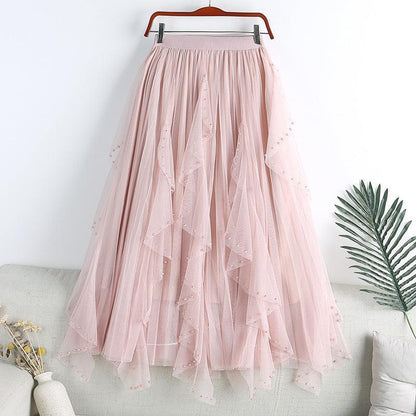 Spring And Summer Large Hem Skirt - HEPSIBAH SHOP