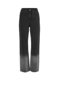 Gradient Contrasting Smoke Grey Love Jeans - HEPSIBAH SHOP