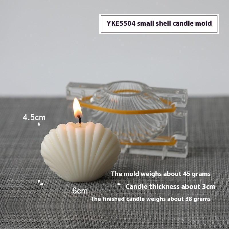 Shell Candle Mould Homemade Aromatherapy - HEPSIBAH SHOP