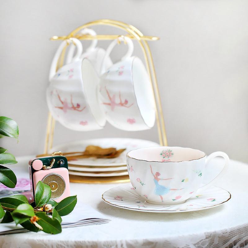 Ballerina British Bone China Tea Set - HEPSIBAH SHOP