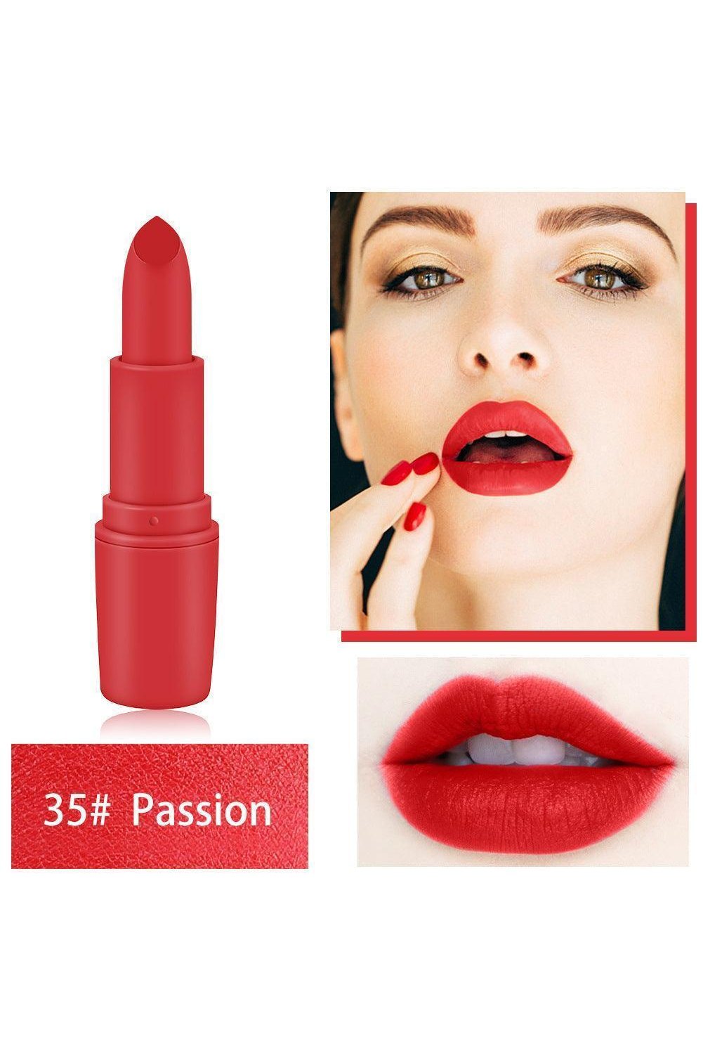 Ladies Fashion Personality Multicolor Lipstick Cosmetics