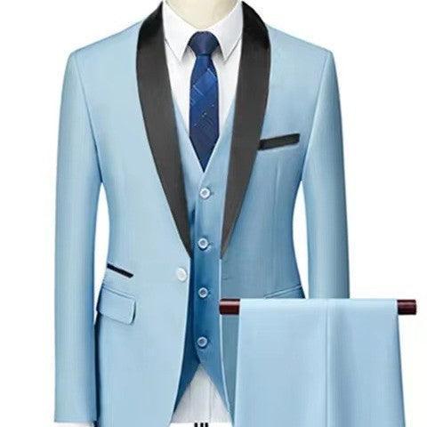 Men 3 Pieces Groom Tuxedo - HEPSIBAH SHOP