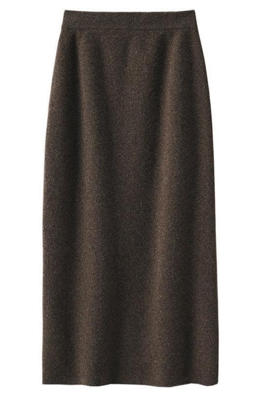 Women's Wool Four-flat Thickened Skirt - HEPSIBAH SHOP