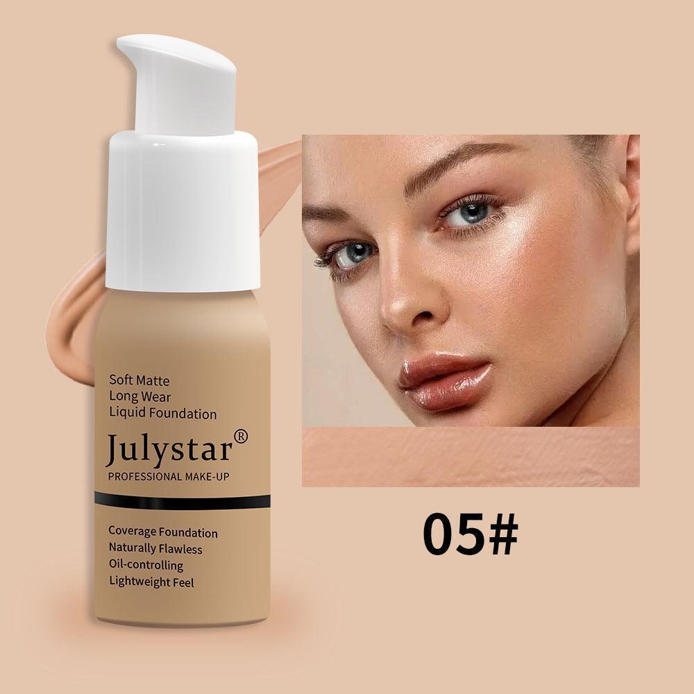 Waterproof Lasting Non Take Off Makeup Concealer Liquid Foundation Beauty Makeup - HEPSIBAH SHOP