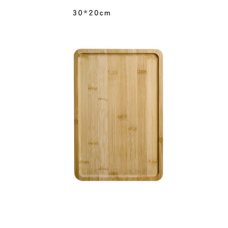 Bamboo Tray Wooden Tray Tea Cup Barbecue Tray