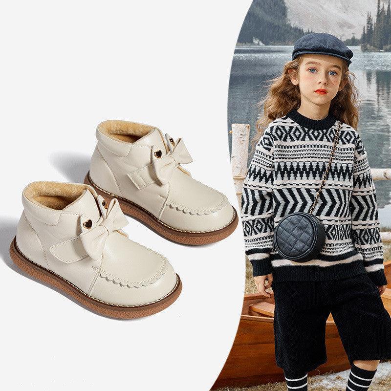 Children's Winter Short Girls Soft-soled Shoes, Boots - HEPSIBAH SHOP