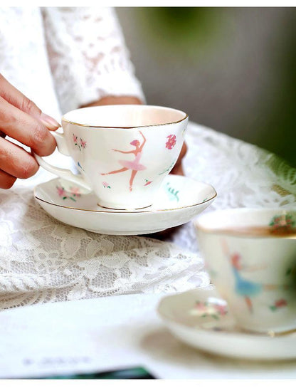 Ballerina British Bone China Tea Set - HEPSIBAH SHOP