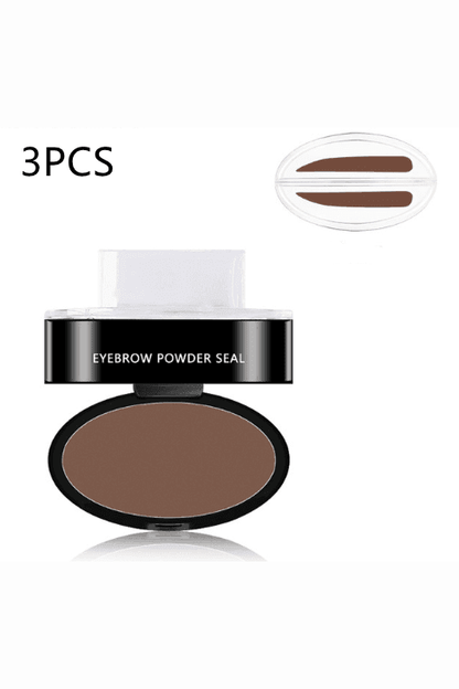 Eyebrow Powder Stamp Tint Stencil Kit Cosmetics - HEPSIBAH SHOP