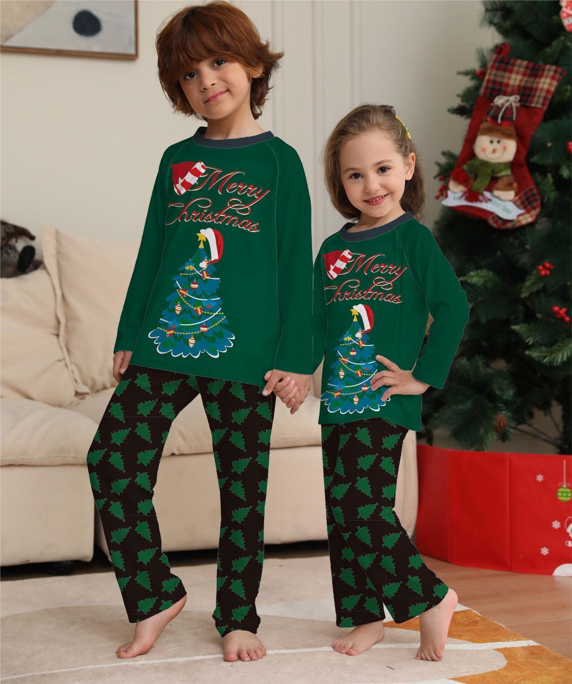 Parent-Child Christmas Suit Homewear Pajamas - HEPSIBAH SHOP