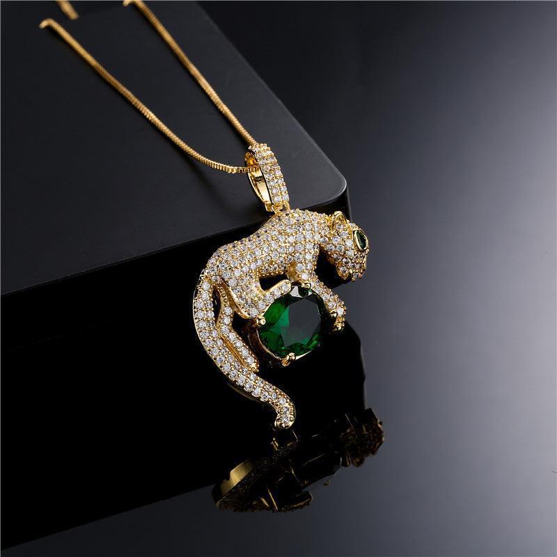 Retro Domineering Leopard Pendant Necklace - HEPSIBAH SHOP