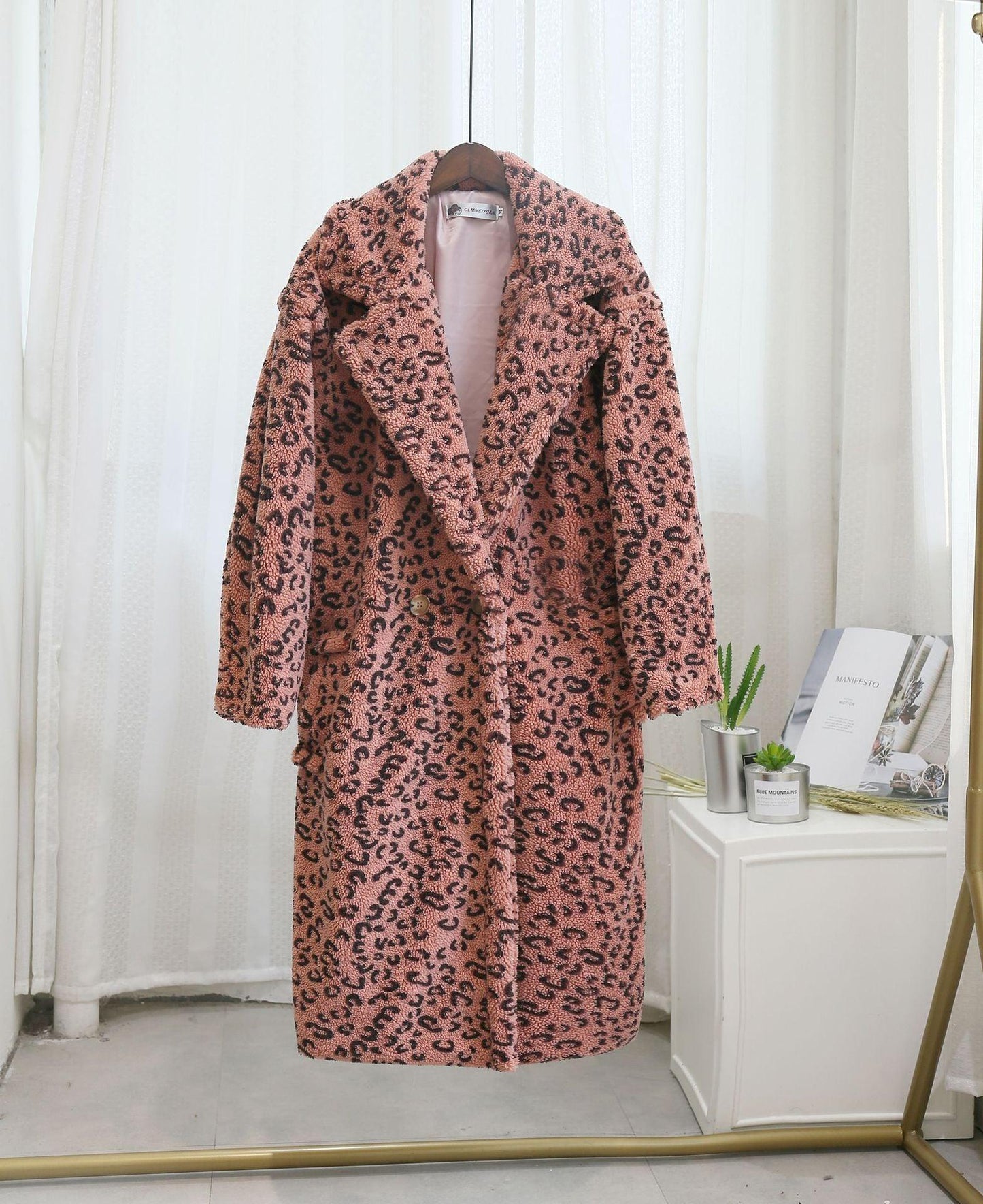 Overcoat Sheep Sheared Fur Loose Jacket - HEPSIBAH SHOP