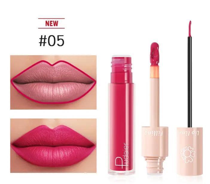 Pudaier Dual Lipstick Lip Gloss - HEPSIBAH SHOP