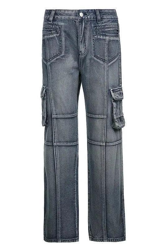 Thin Workwear Casual Jeans Design Trousers - HEPSIBAH SHOP